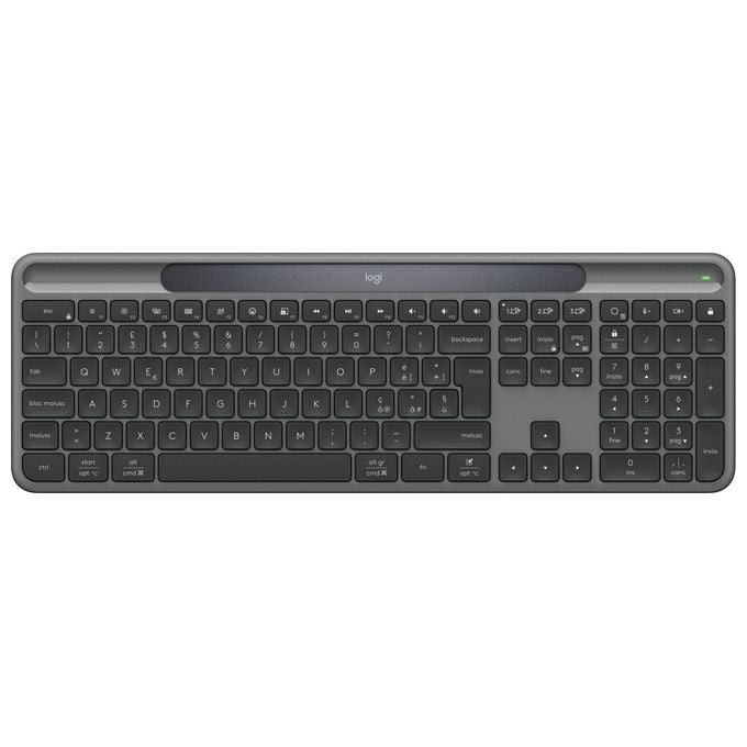 Logitech Tastiera Slim Solar Grafite Layout Italiano