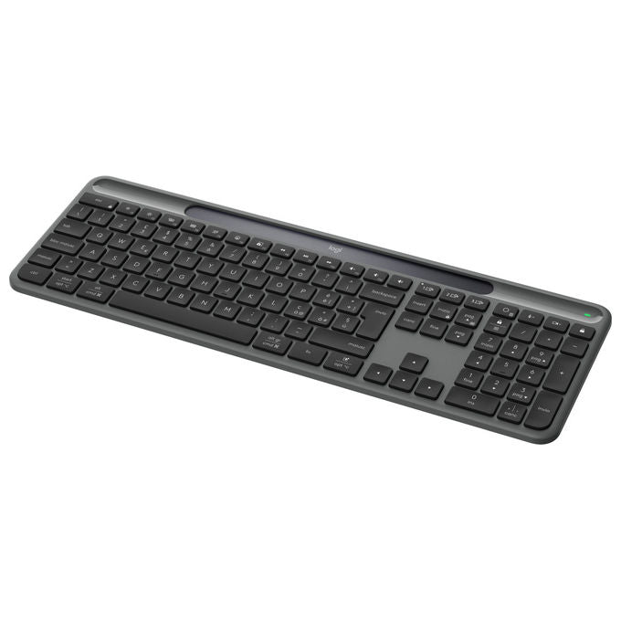 Logitech Tastiera Slim Solar Grafite Layout Italiano