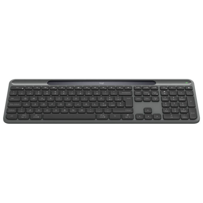 Logitech Tastiera Slim Solar Grafite Layout Italiano