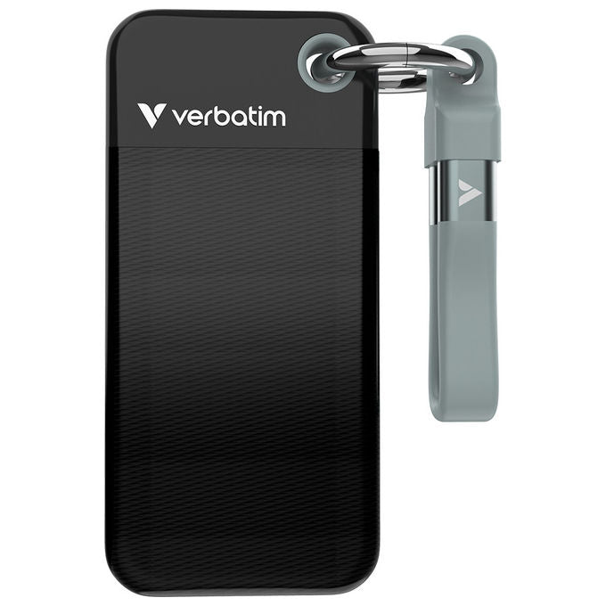 Verbatim SSD Portatile 1 TB USB Tipo-C 3.2 Gen 2 Nero e Grigio