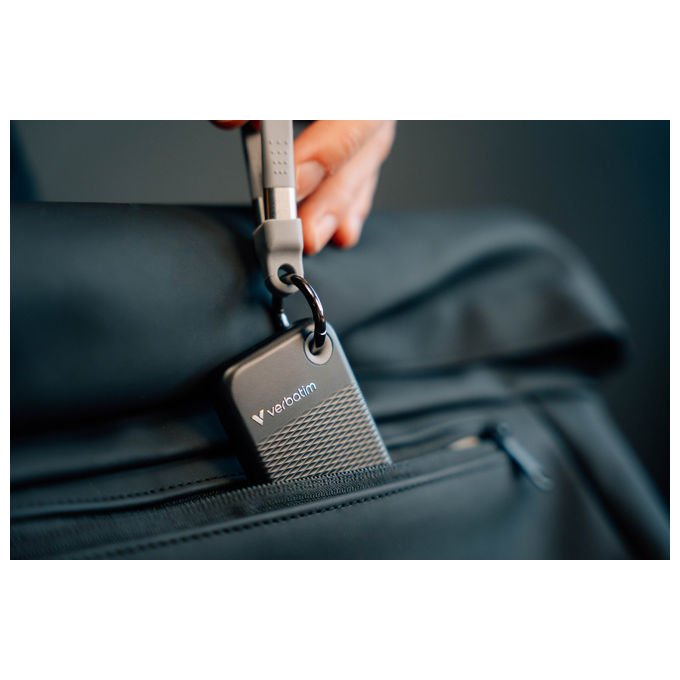 Verbatim SSD Portatile 1 TB USB Tipo-C 3.2 Gen 2 Nero e Grigio