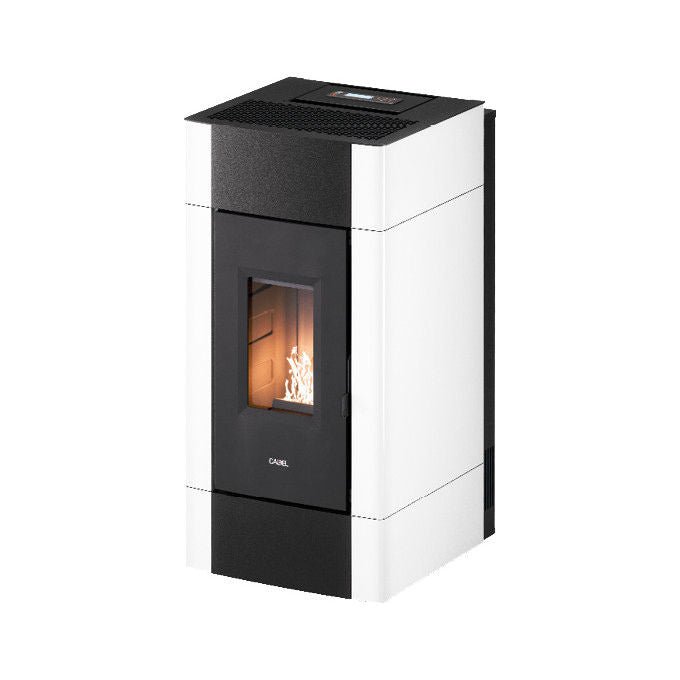 Cadel Stufa a Pellet Canalizzabile Cristal 9 Plus 8.5 kW Ghisa A+