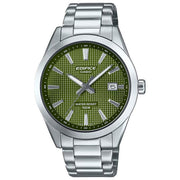 Casio Edifice Orologio Uomo Quarzo Quadrante Verde EFV-160D-3AVEF Acciaio