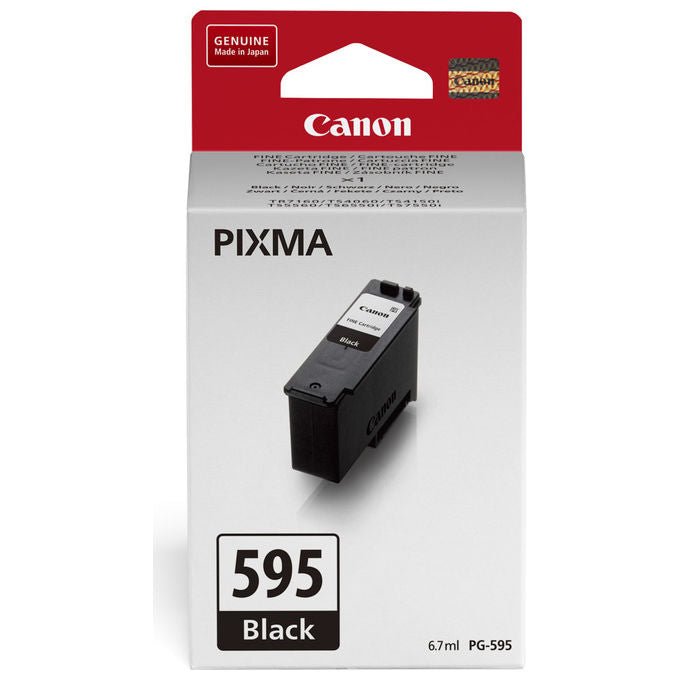 Canon Cartuccia Inchiostro Originale PG-595 Nero Confezione Singola