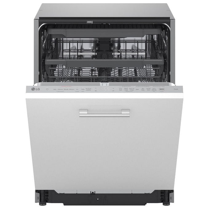 LG DB365TXS Lavastoviglie a Scomparsa Totale 14 Coperti Classe B Vapore Wi-Fi