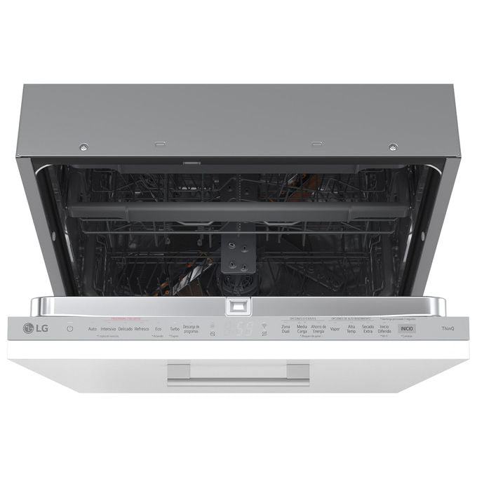 LG DB365TXS Lavastoviglie a Scomparsa Totale 14 Coperti Classe B Vapore Wi-Fi