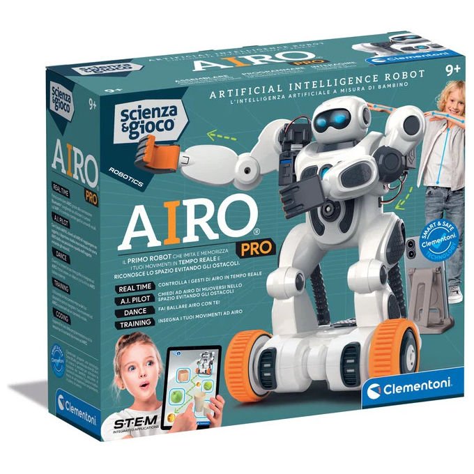 Clementoni, Robot Airo Pro con Intelligenza Artificiale
