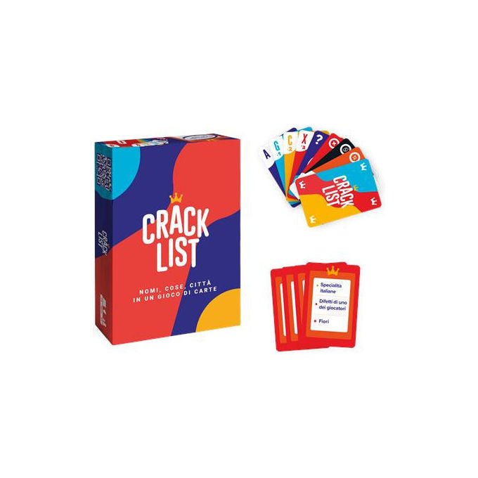 Crack List Gioco da Tavolo in Italiano 2-8 Giocatori 14+