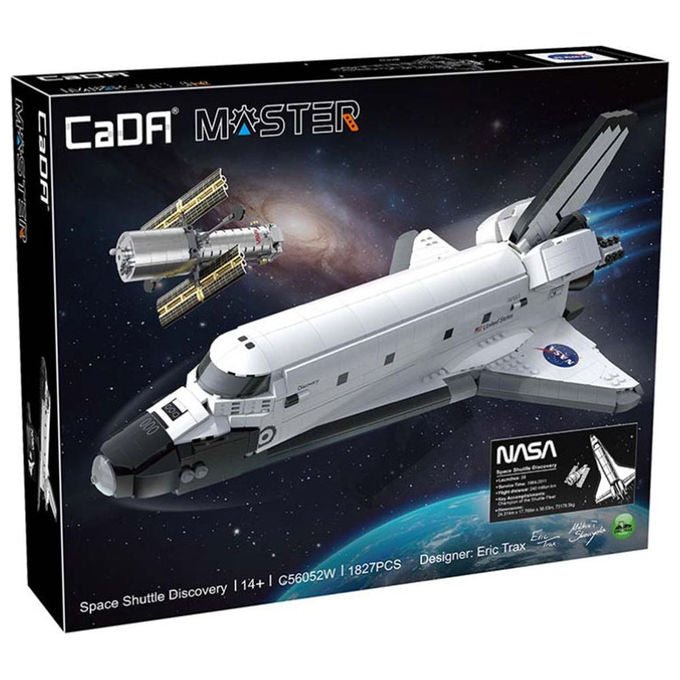Cada NASA Space Shuttle Discovery 1827 Pezzi Modello in Scala 1:80