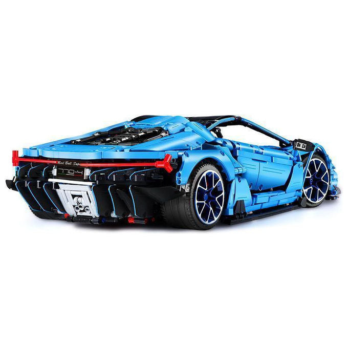 CaDA Bricks C61041W Master Series Set Costruzione Supercar 770-4 Scala 1:8 3842 Pezzi colore Blu