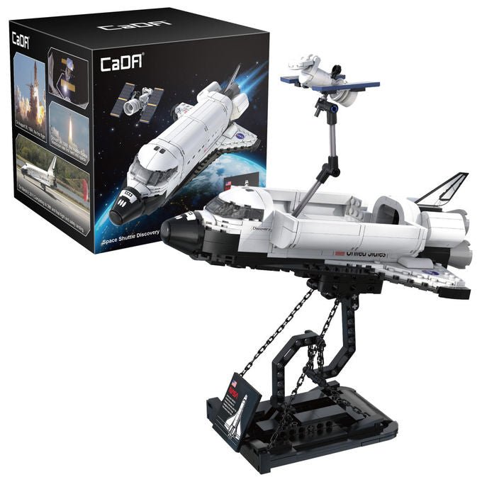 Cada, Space Shuttle Discovery, Modello C56051W, 475 Pezzi, Nasa