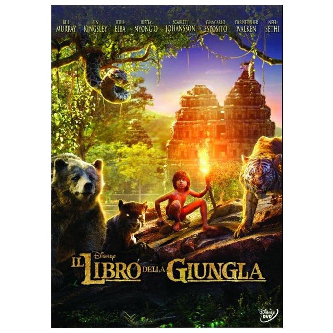 Disney Il Libro Della Giungla Live Action DVD