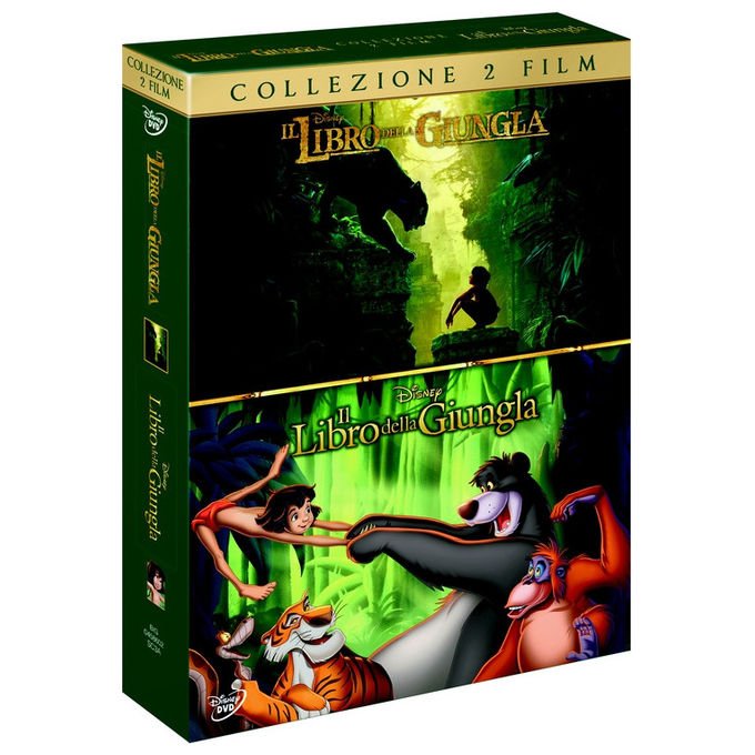 Walt Disney Il Libro della Giungla 2 DVD Avventura Edizione 2016 e 1967