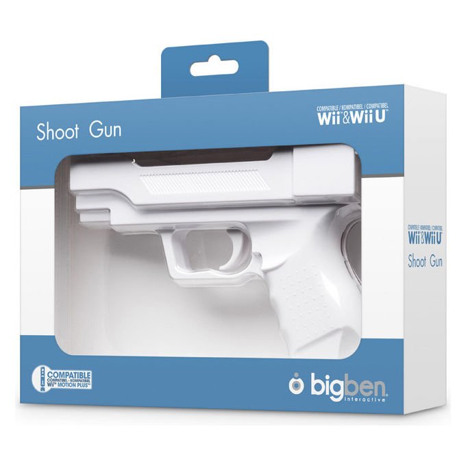 Bigben Interactive Pistola Bianca per Nintendo Wii
