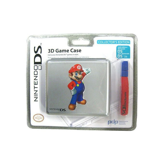 Pelican Custodia Giochi DS Metallo Mario Licenza Nintendo