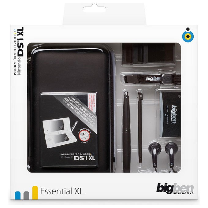 Bigben Interactive Pack Essential XL Custodia a Libro Nintendo Accessori Console Multicolore