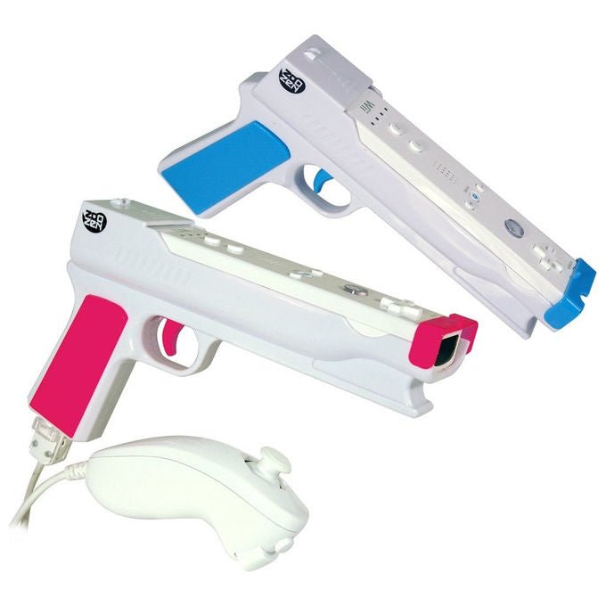 Zoozen Accushot Ultimate Gun Accessorio Wii Blu