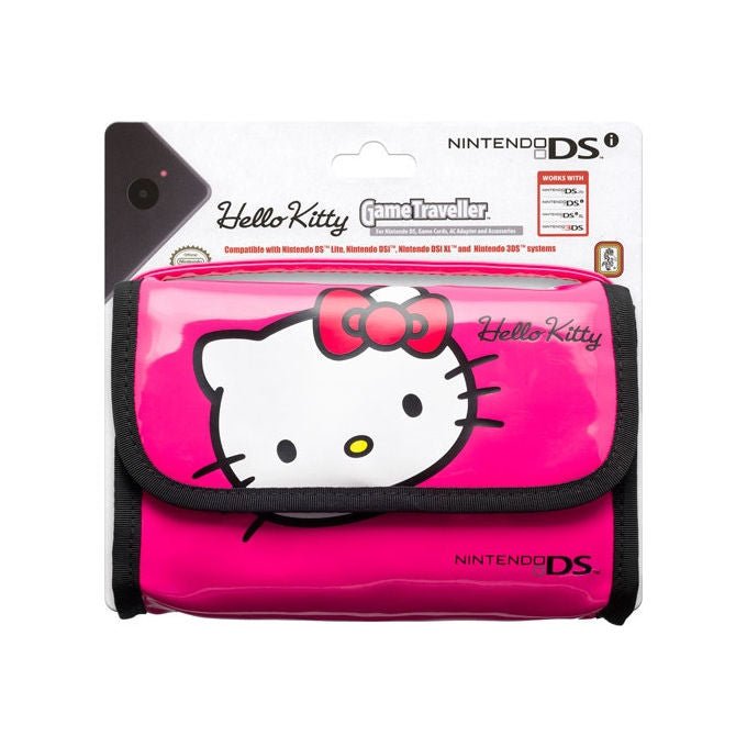 Bigben Interactive Custodia a Portafogli Hello Kitty Nintendo DSi Rosa