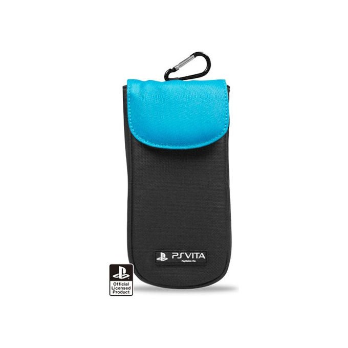 Shardan Custodia PS Vita Blu Nera A sacchetto