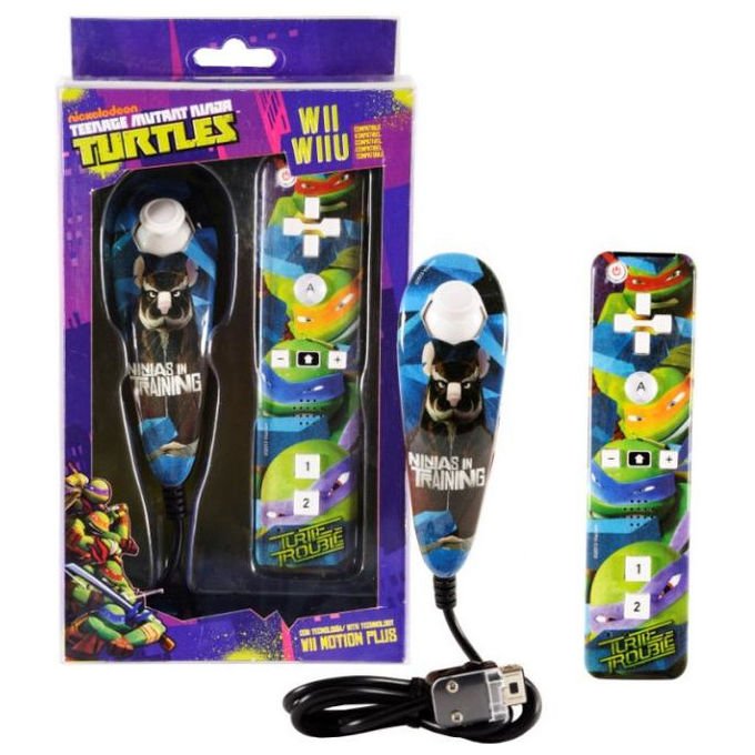 Indeca Controller Kit Ninja Turtles per Nintendo Wii U
