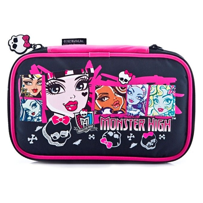 Indeca Custodia a Libro Monster High Multicolore Nintendo