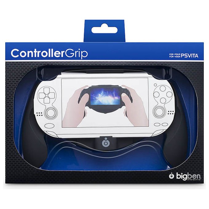 Bigben Interactive Controller Grip Accessorio per PS Vita Nero