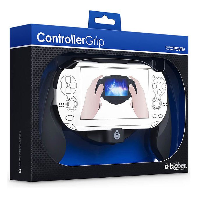 Bigben Interactive Controller Grip Accessorio per PS Vita Nero