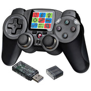 Bigben Interactive, Quickfire 2, Gamepad Wireless Nero per PS3-PC