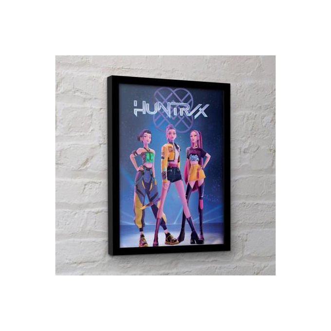Pyramid KPop Demon Hunters Rumi Stampa da Collezione Incorniciata 30x40 cm