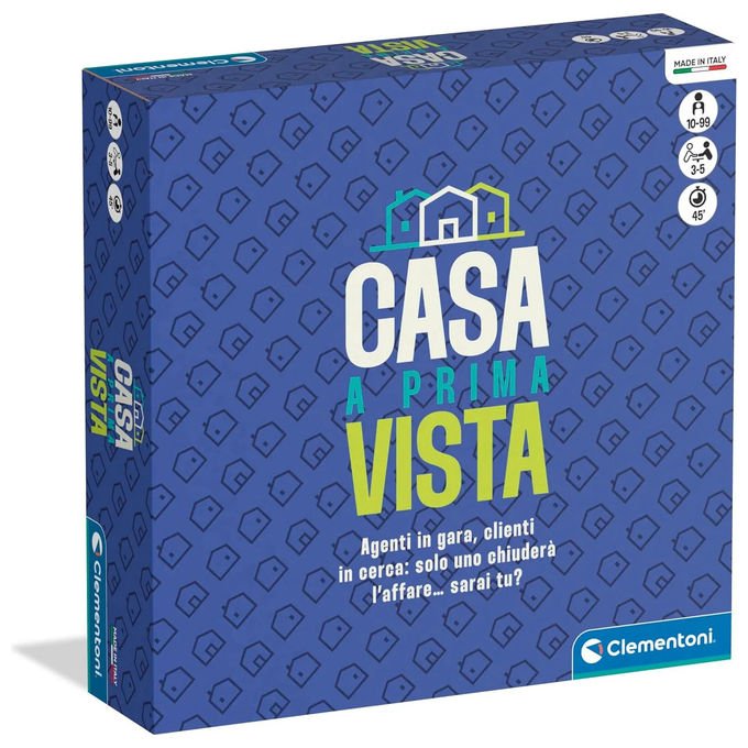Clementoni Casa a Prima Vista Gioco da Tavolo Ispirato al Programma TV - Yeppon