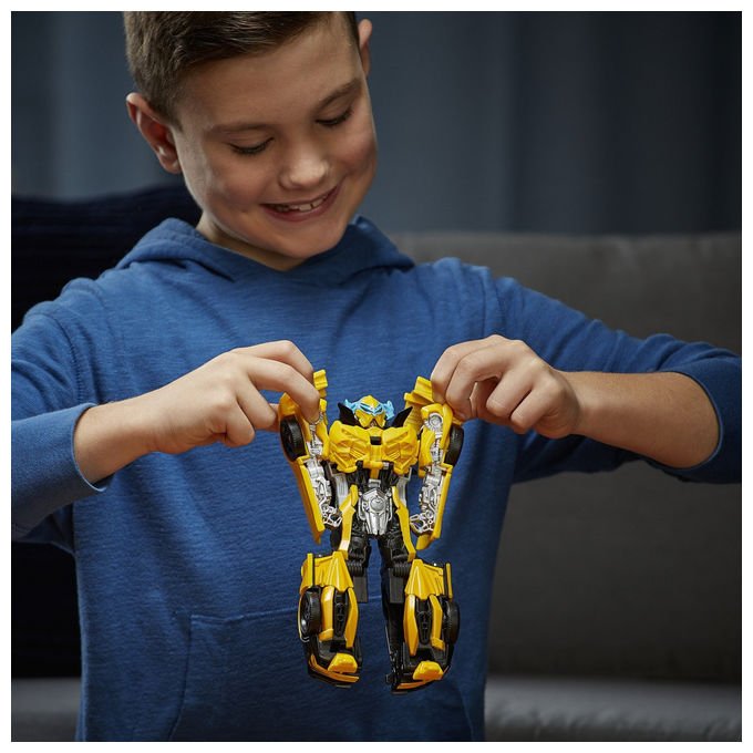 Hasbro Transformers The Last Knight Turbo Changer Bumblebee Action Figure