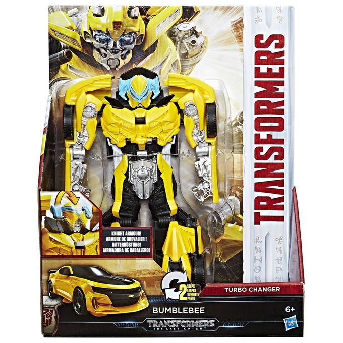 Hasbro Transformers The Last Knight Turbo Changer Bumblebee Action Figure