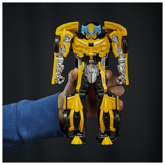 Hasbro Transformers The Last Knight Turbo Changer Bumblebee Action Figure