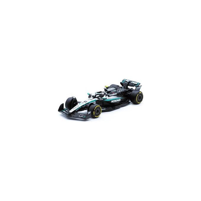 BBURAGO Mercedes-AMG F1 W16 2025 #12 Andrea Kimi Antonelli Scala 1:64 Replica in Metallo
