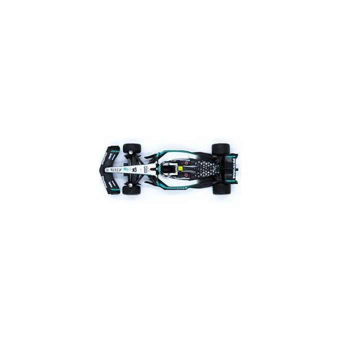 BBURAGO Mercedes-AMG F1 W16 2025 #12 Andrea Kimi Antonelli Scala 1:64 Replica in Metallo