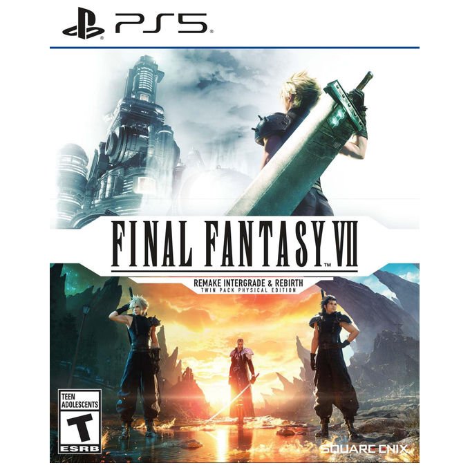 Square Enix Final Fantasy VII Remake Intergrade and Rebirth Twin Pack PS5 Gioco di Ruolo