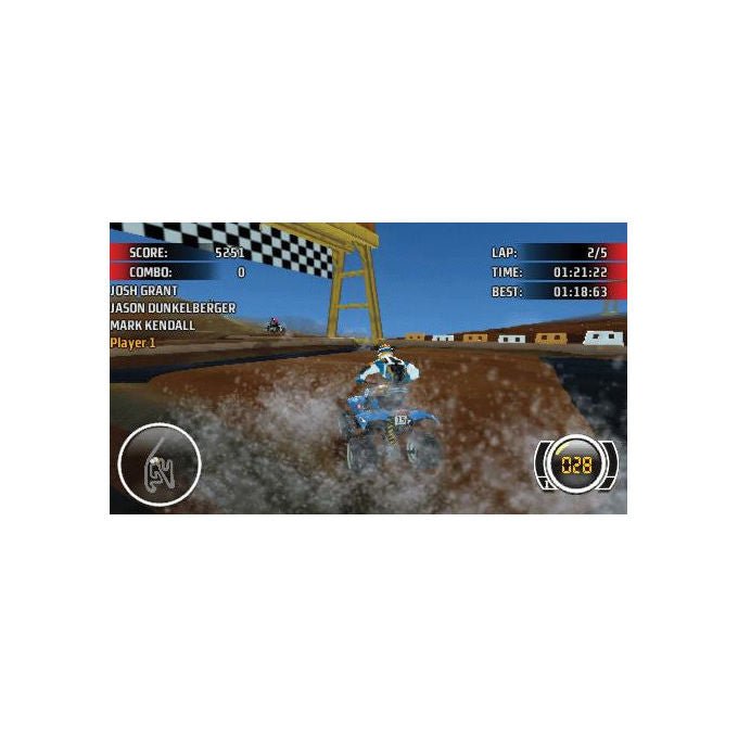 THQ MX vs ATV Untamed + Juiced 2 Standard PSP Guida-racing