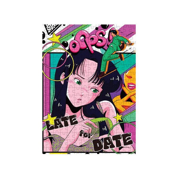 Stopuzzle Puzzle 500 Pezzi Crush O'Clock Illustrazione Colorata Manga