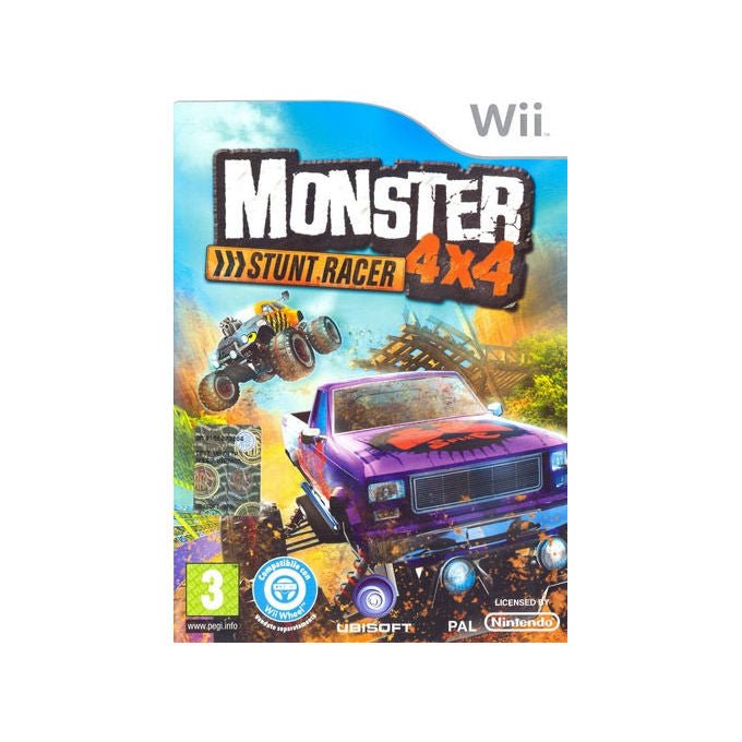 Ubisoft Monster 4x4 Stunt Racer Wii ITA