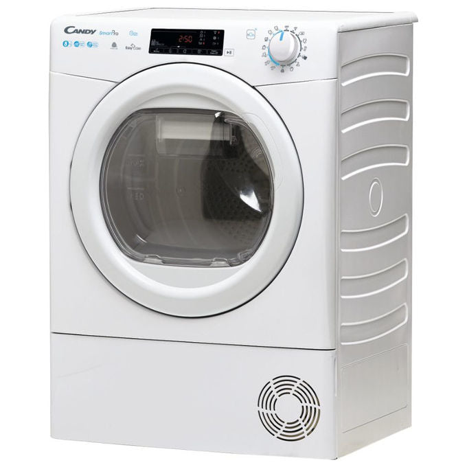 Candy, Asciugatrice 8 Kg, Classe C, Vapore, Inverter, Wi-Fi, Bianco