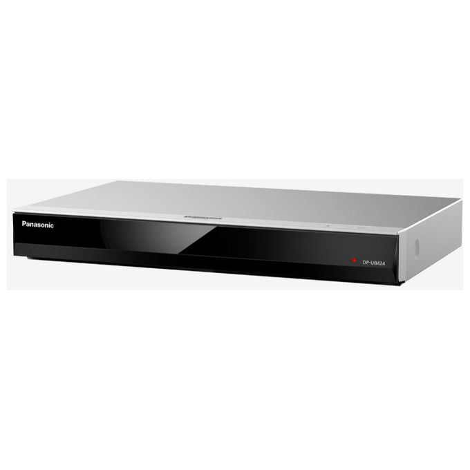 Panasonic Lettore Blu-ray 4K Ultra HD, Smart WiFi, Alexa Google, DP-UB424EG-S, Argento