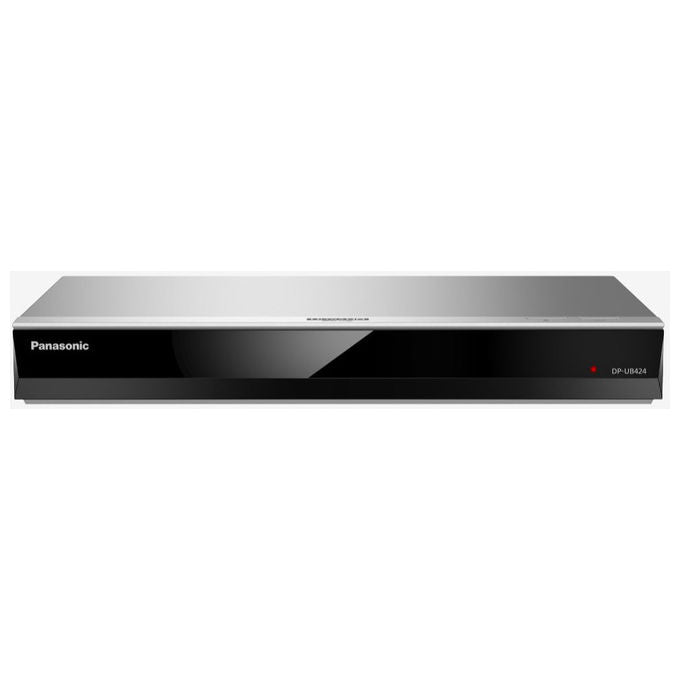 Panasonic Lettore Blu-ray 4K Ultra HD, Smart WiFi, Alexa Google, DP-UB424EG-S, Argento