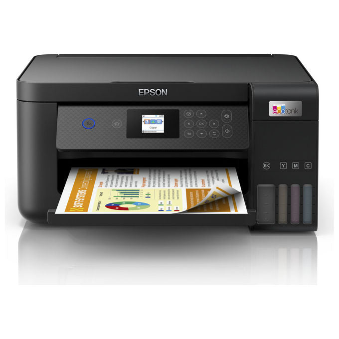Epson EcoTank ET-2850, Stampante Multifunzione Inkjet A4, Serbatoi Ricaricabili, Wi-Fi