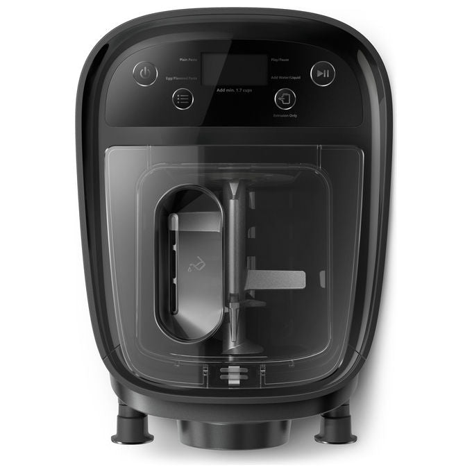 Philips Macchina per la pasta Serie 7000, Bilancia integrata, HR2665-96, Nero, 10 trafile