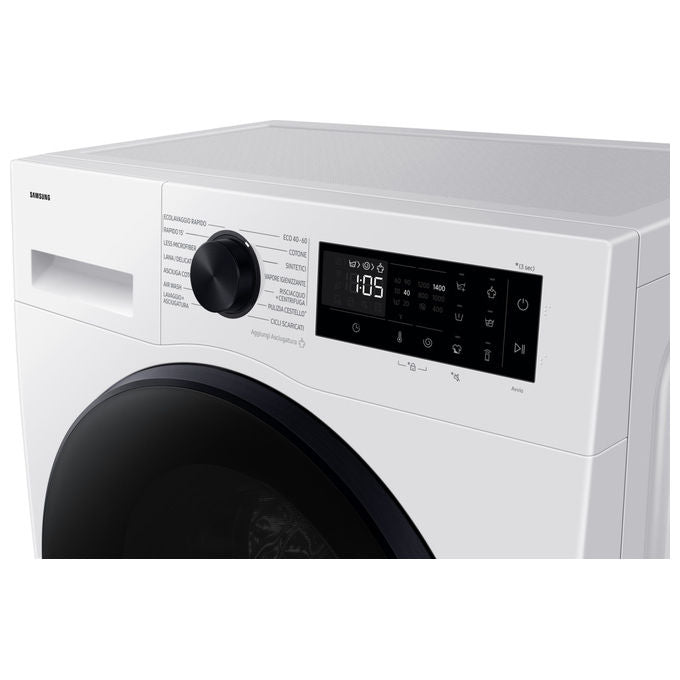 Samsung Crystal Clean Slim Lavasciuga a carica frontale 9-5Kg 1400 giri Classe E Ecobubble Bianco
