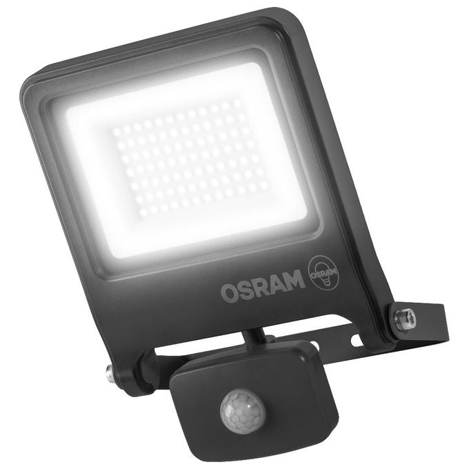 Osram Endura Flood PC 50W Proiettore LED con Sensore 4000K 5000 Lumen Grigio Scuro - Yeppon