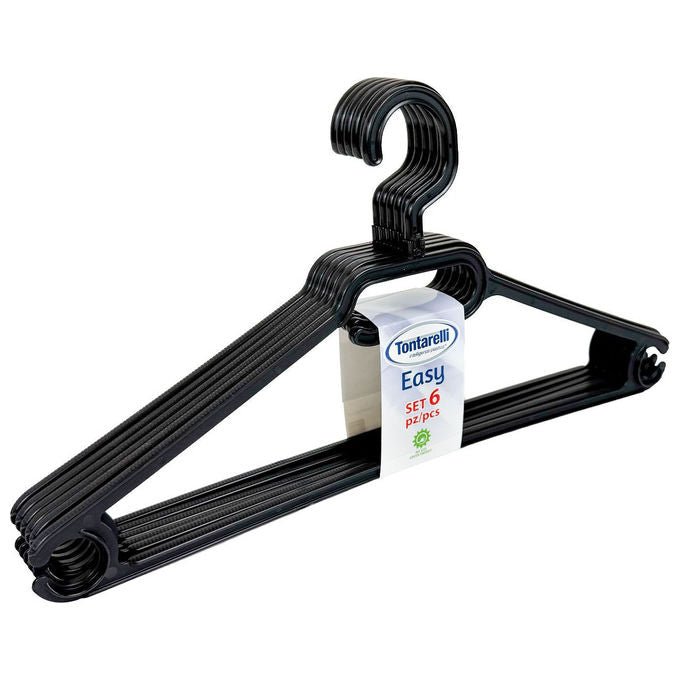 Tontarelli Set Grucce Easy Con Supporto Cravatte Nero