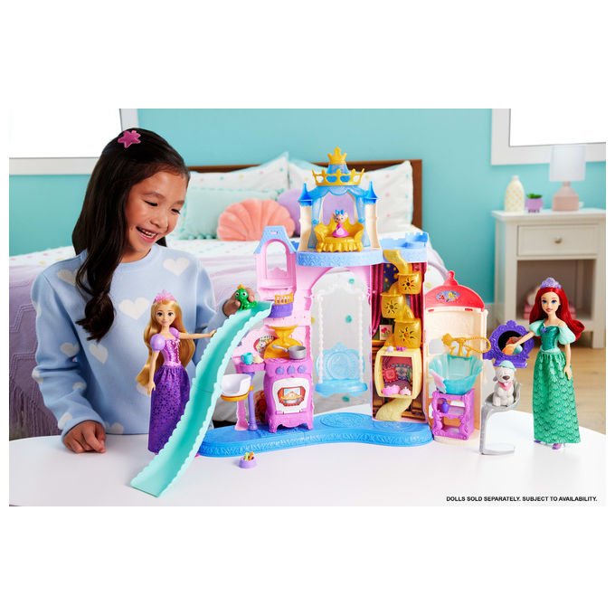 Mattel Bambola Disney Princess Palazzo dei Cuccioli con Accessori