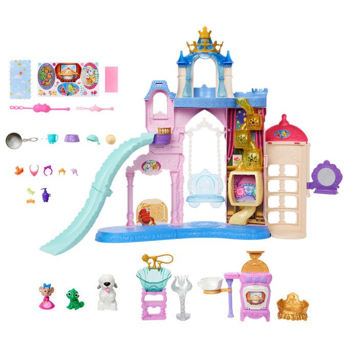 Mattel Bambola Disney Princess Palazzo dei Cuccioli con Accessori
