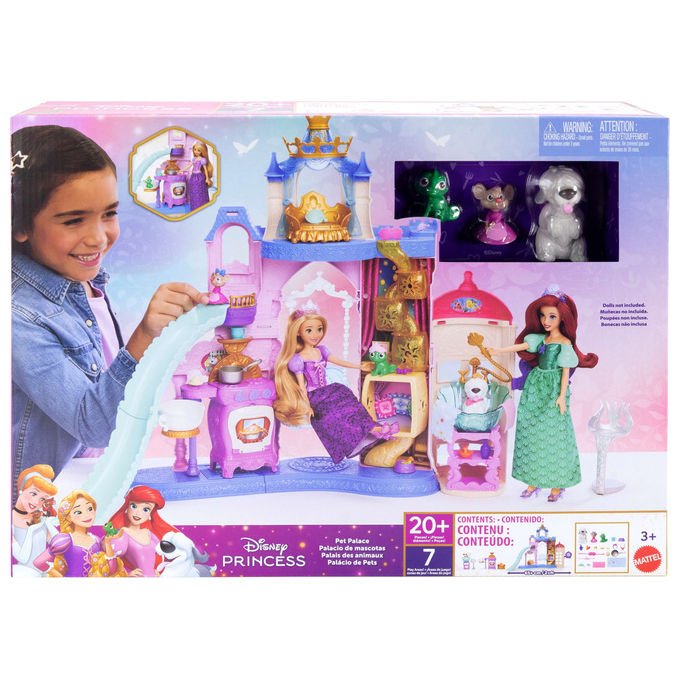 Mattel Bambola Disney Princess Palazzo dei Cuccioli con Accessori